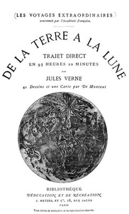 Cover of De la terre à la lune, trajet direct en 97 heures 20 minutes