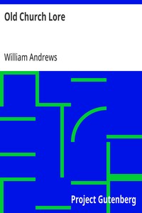 Cover of Old Church Lore