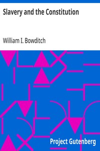 Cover of Slavery and the Constitution