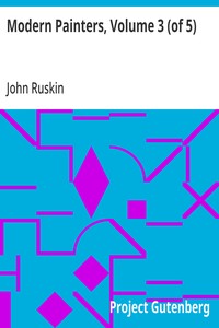 Cover of Modern Painters, Volume 3 (of 5)