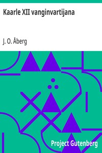 Cover of Kaarle XII vanginvartijana