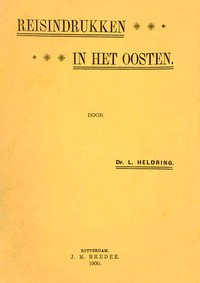 Cover of Reisindrukken in het Oosten