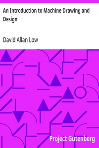 Cover of An Introduction to Machine Drawing and Design