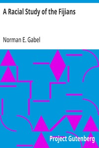 Cover of A Racial Study of the Fijians