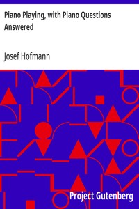 Cover of Piano Playing, with Piano Questions Answered