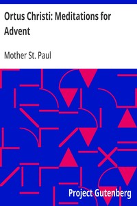 Cover of Ortus Christi: Meditations for Advent