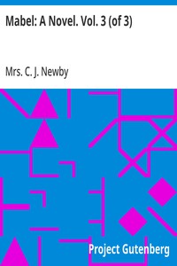 Cover of Mabel: A Novel. Vol. 3 (of 3)