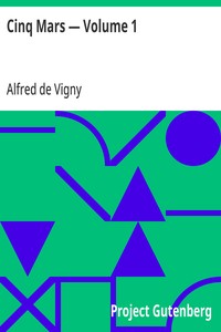 Cover of Cinq Mars — Volume 1