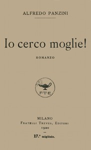 Cover of Io cerco moglie! Romanzo