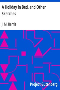 Cover of A Holiday in Bed, and Other Sketches