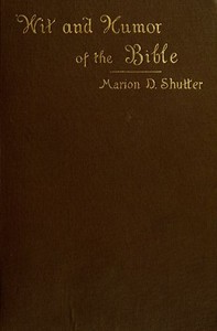 Cover of Wit and Humor of the Bible: A Literary Study