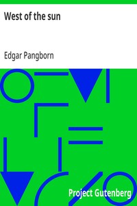 Cover of West of the sun