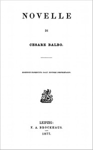 Cover of Novelle