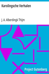 Cover of Karolingsche Verhalen