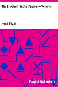 Cover of The Ink-Stain (Tache d'encre) — Volume 1
