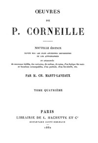 Cover of Œuvres de P. Corneille, Tome 04