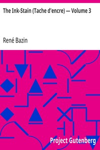 Cover of The Ink-Stain (Tache d'encre) — Volume 3
