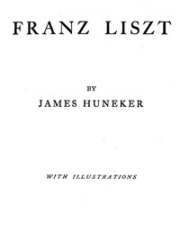 Cover of Franz Liszt