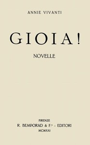 Cover of Gioia!