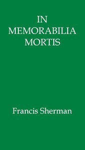 Cover of In Memorabilia Mortis