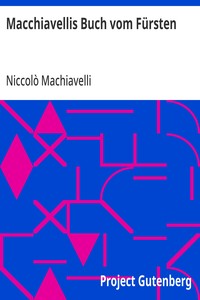 Cover of Macchiavellis Buch vom Fürsten