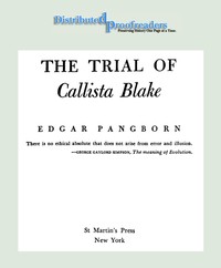 Cover of The Trial of Callista Blake