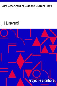 Cover of With Americans of Past and Present Days