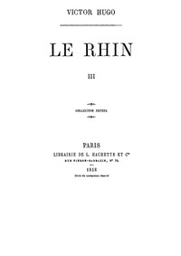 Cover of Le Rhin, Tome III