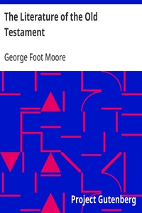 Cover of The Literature of the Old Testament