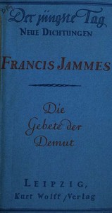 Cover of Die Gebete der Demut