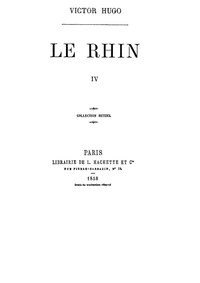 Cover of Le Rhin, Tome IV