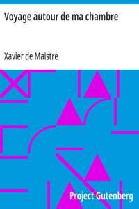 Cover of Voyage autour de ma chambre