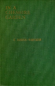 Cover of In a Cheshire Garden: Natural History Notes