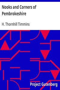 Cover of Nooks and Corners of Pembrokeshire