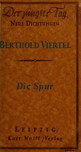 Cover of Die Spur