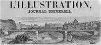 Cover of L'Illustration, No. 0046, 13 Janvier 1844.