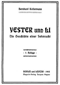 Cover of Yester und Li: Die Geschichte einer Sehnsucht