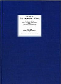 Cover of The Life of Mrs. Humphry Ward