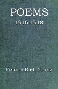 Cover of Poems, 1916-1918