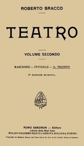 Cover of Il trionfo: Dramma in quattro atti