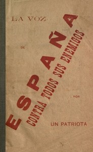 Cover of La voz de España contra todos sus enemigos