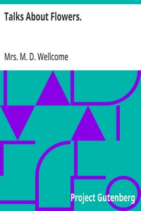 Cover of Talks About Flowers.