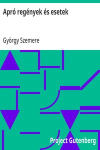 Cover of Apró regények és esetek