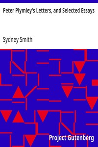 Cover of Peter Plymley's Letters, and Selected Essays