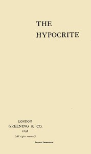 Cover of The Hypocrite