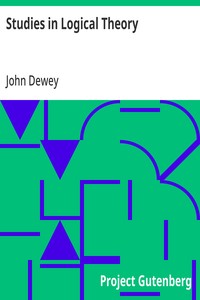 Cover of Studies in Logical Theory