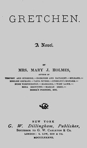 Cover of Gretchen: A Novel
