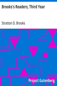 Cover of Brooks's Readers, Third Year