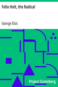 Cover of Felix Holt, the Radical
