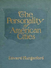 Cover of The Personality of American Cities